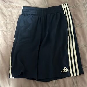 3 Pairs of Adidas Blue Athletic Shorts - Boys Apparel - M 10/12